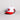 Utah Utes Drum and Feather Hat White Cotton Red Brim Rice-Eccles Stadium Snapback - Angled View