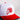 Utah Utes Drum and Feather Hat White Cotton Red Brim Rice-Eccles Stadium Snapback - Front Detail