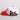 Utah Utes Drum and Feather Hat White Cotton Red Brim Rice-Eccles Stadium Snapback - Side Stadium Embroidery
