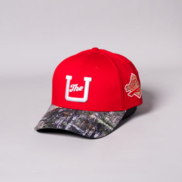 Utah Utes The U Hat Red and Camo Snapback - Angled View