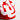 Utah Utes Tilt Beanie Red & White Interlocking UU Knit - Front Detail