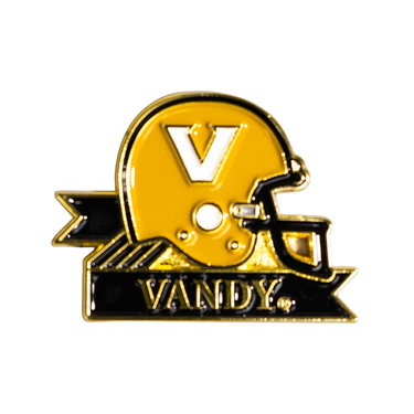 Vanderbilt Commodores Helmet Pin Officially Licensed Collectible - Product Front