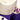 Washington Huskies Hat Cream & Purple UW State Snapback - Underbrim Detail