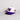 Washington Huskies W Hat Cream Cotton Purple Brim Huskies Patch Snapback - Angled View