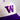 Washington Huskies W Hat Cream Cotton Purple Brim Huskies Patch Snapback - Front Detail