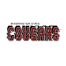 Washington State Cougars Hat White & Black Corduroy Stadium Pulse Snapback - Team Wordmark