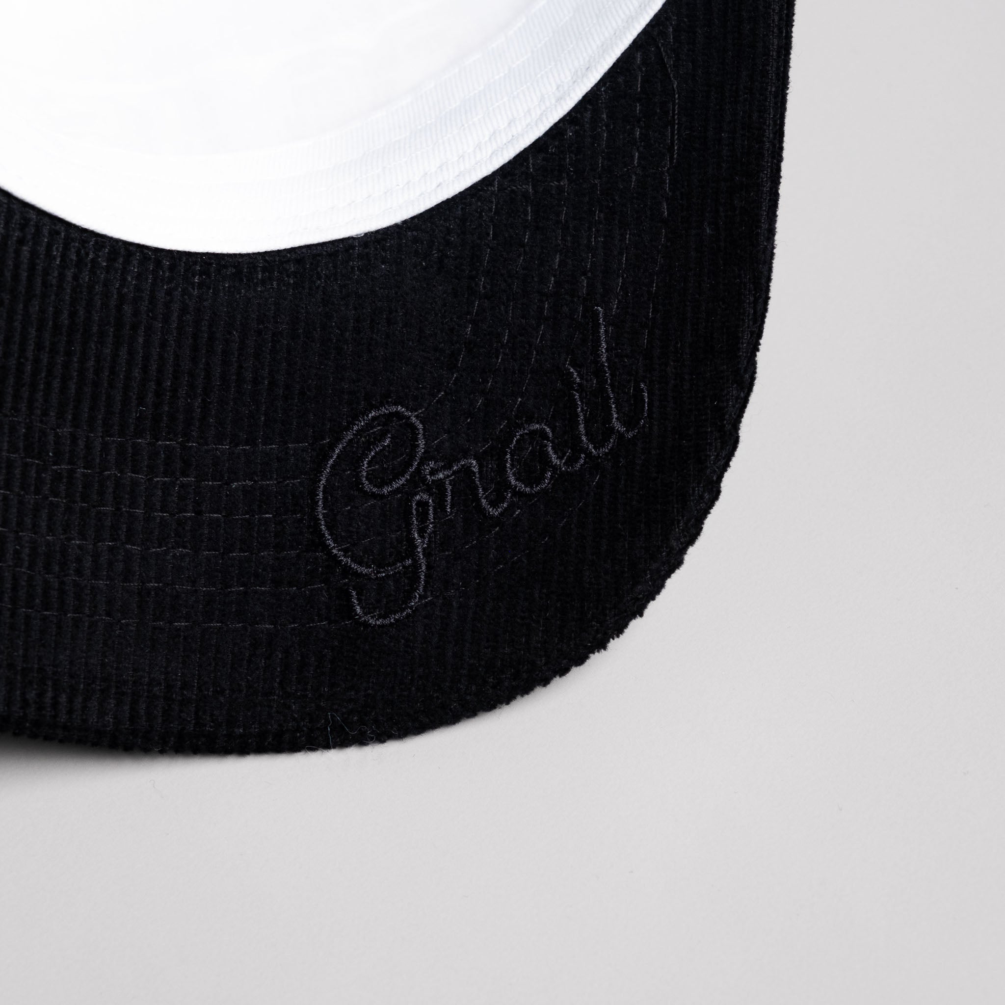 Washington State Cougars Hat White & Black Stadium Pulse - Underbrim Detail