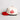 Wisconsin Badgers Hat Cream & Red Stacked Script Snapback - Side Patch
